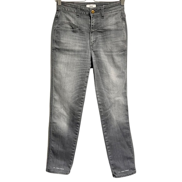 CLOSED High Waist Graywash Denim Sustainable Jeans Made in Italy Fitted - Picture 1 of 10